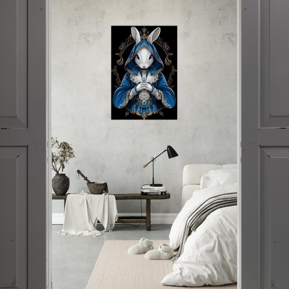Royal Rabbit Canvas Art - ROMAG Store