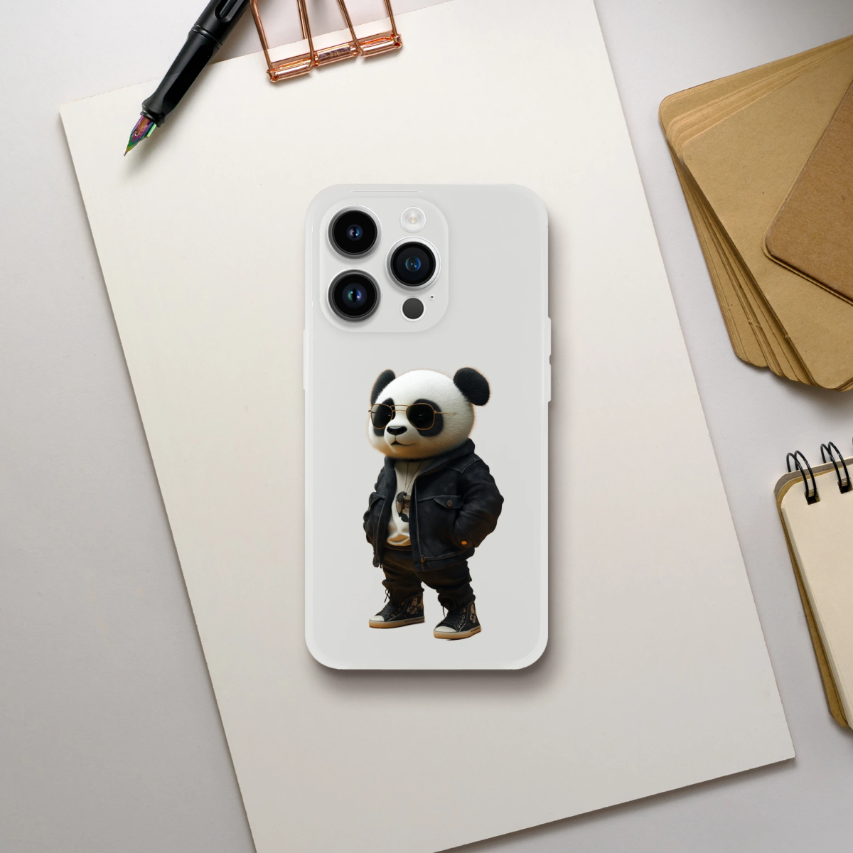 Cool Panda Urban Streetwear iPhone Flexi Case - ROMAG Store