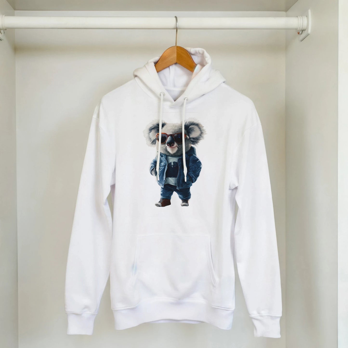 Koala Cool: Urban Streetwear Hoodie - ROMAG Store