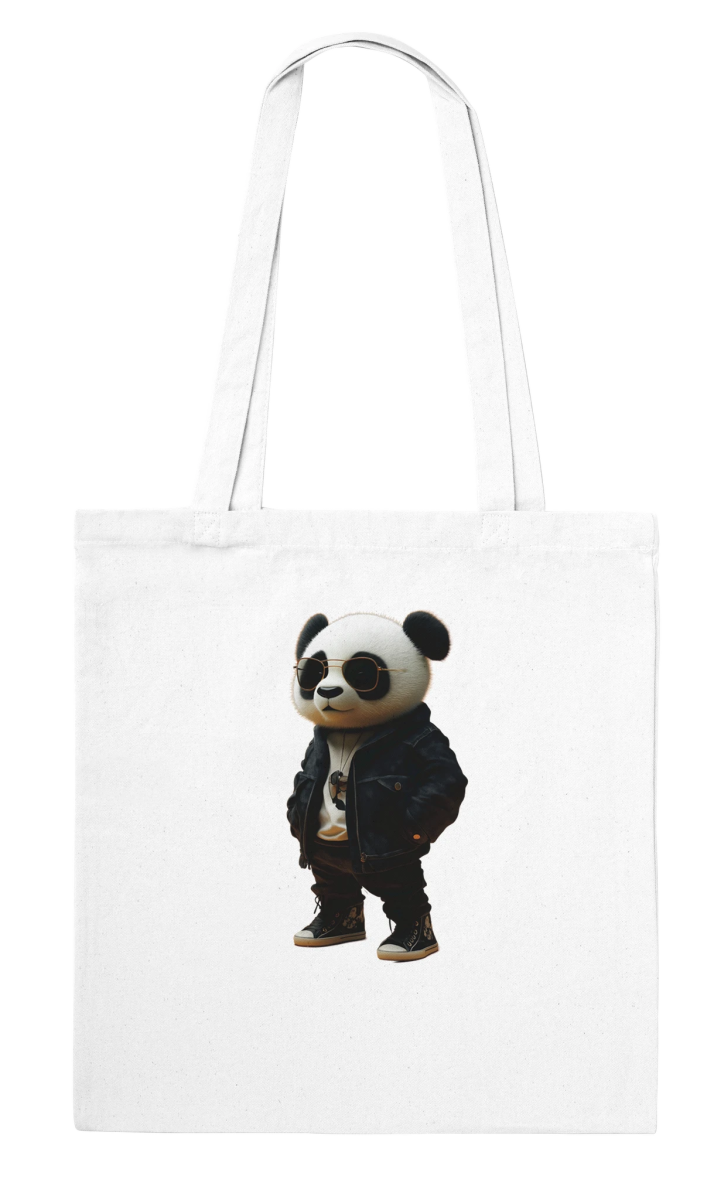 Cool Panda Urban Streetwear Tote Bag - ROMAG Store