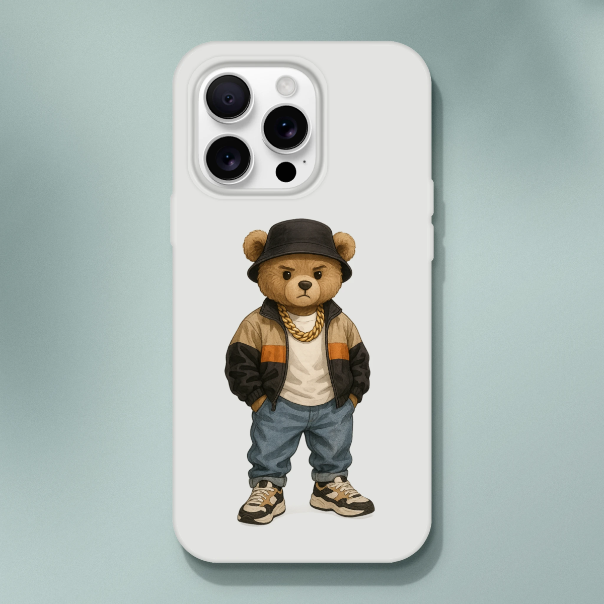 Cool Bear Urban Streetwear iPhone Flexi Case - ROMAG Store