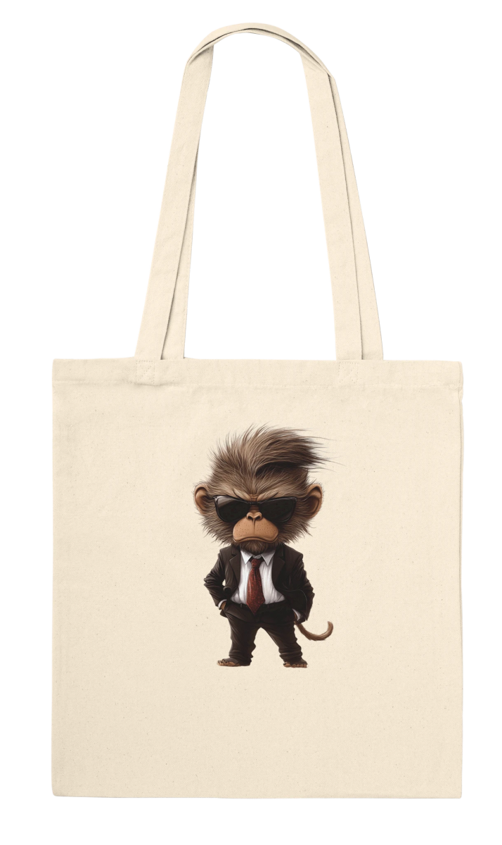 Suited Primate Street Style Tote Bag - ROMAG Store