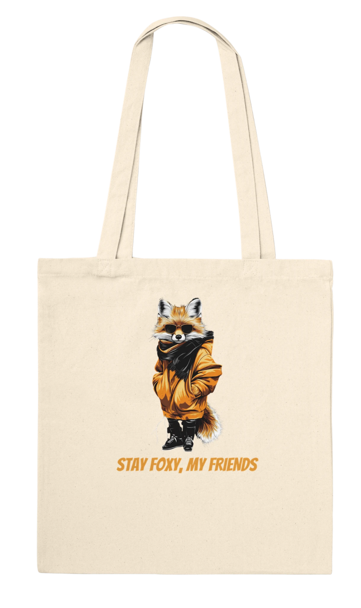 Stay Foxy Street Style Tote Bag - ROMAG Store