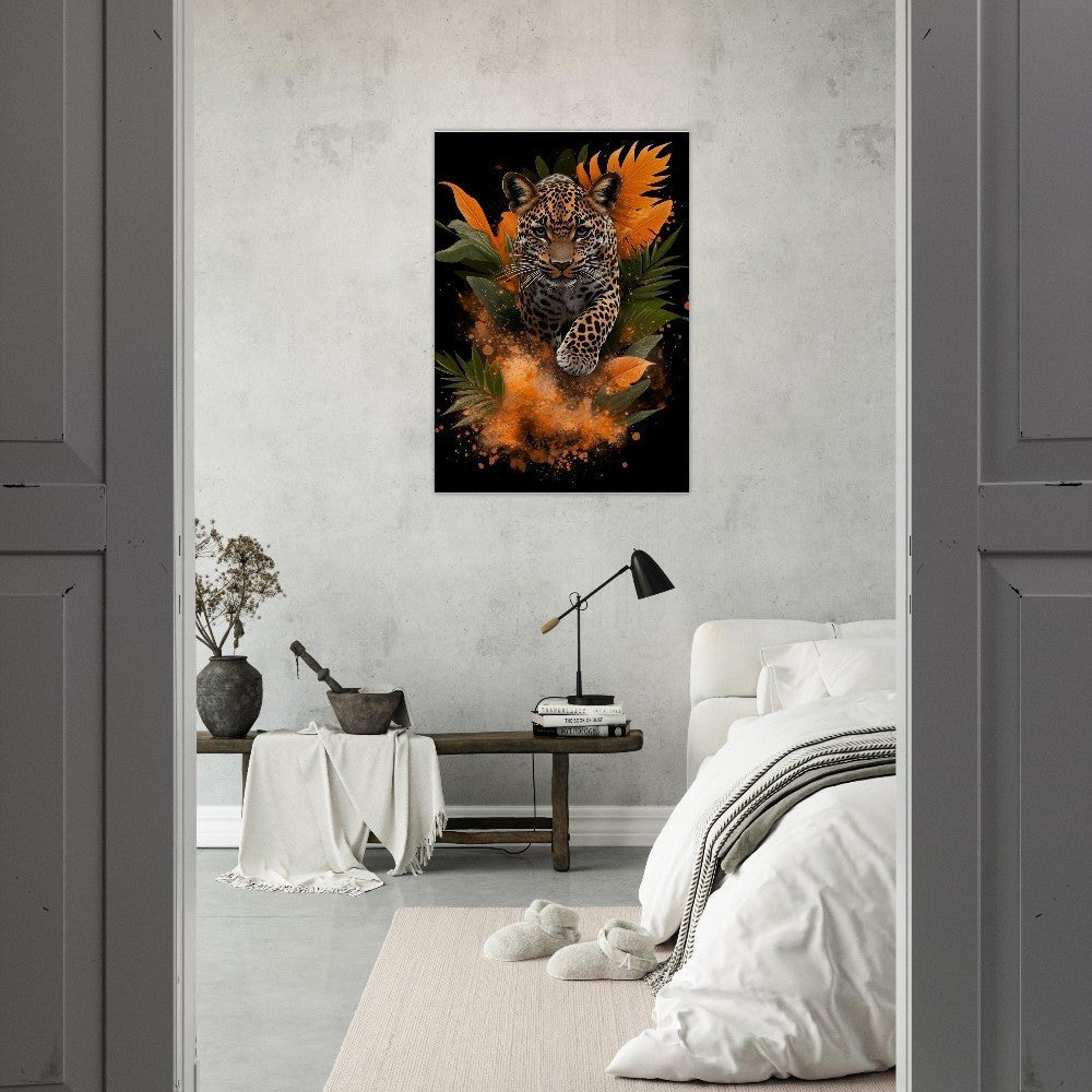 Leopard Jungle Canvas Art - ROMAG Store