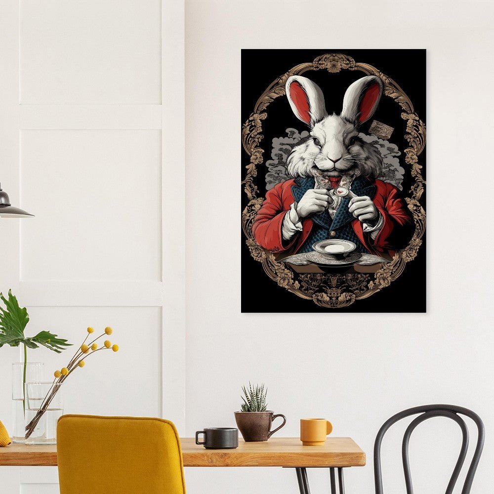 Chic Rabbit in Suit Canvas - ROMAG Store