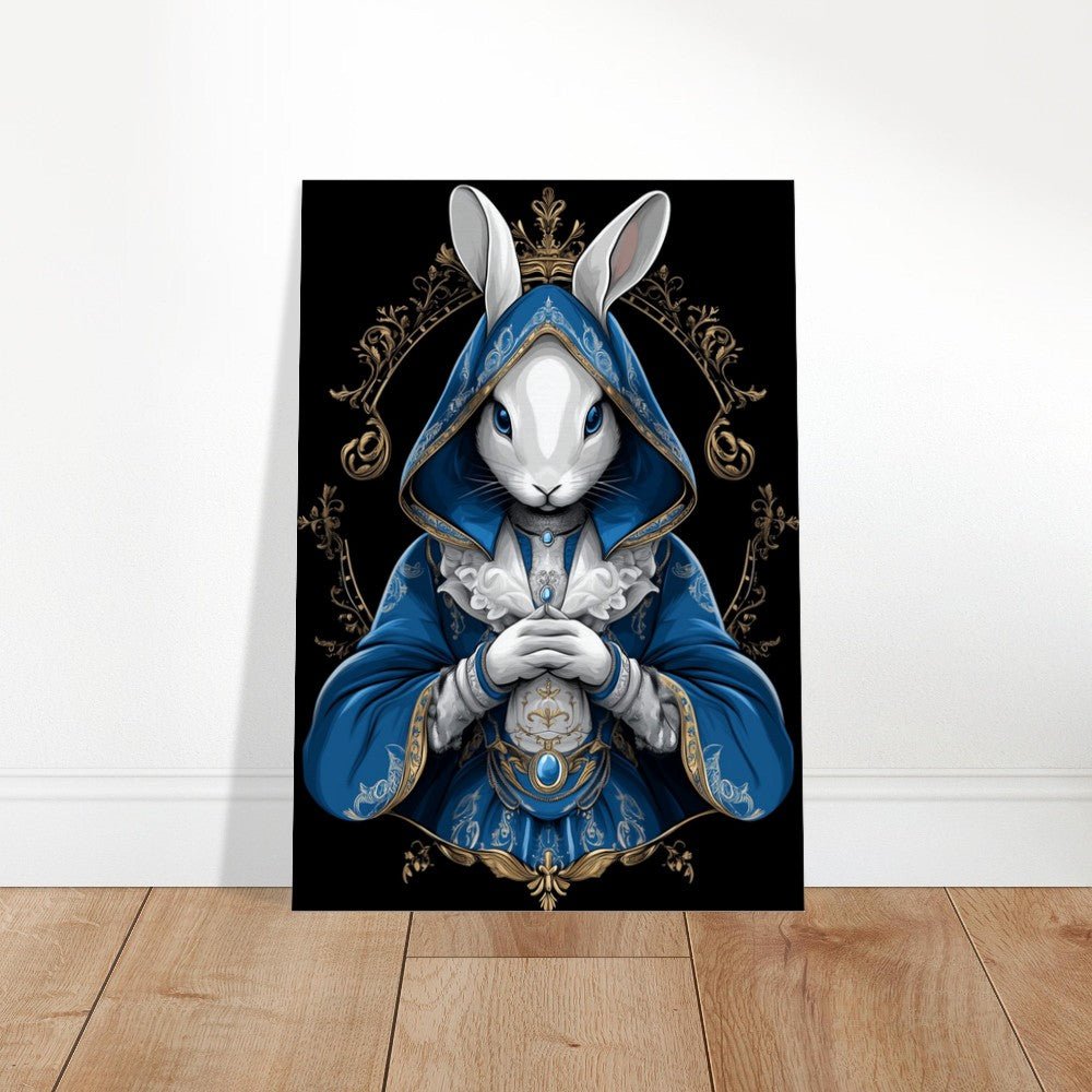 Royal Rabbit Canvas Art - ROMAG Store