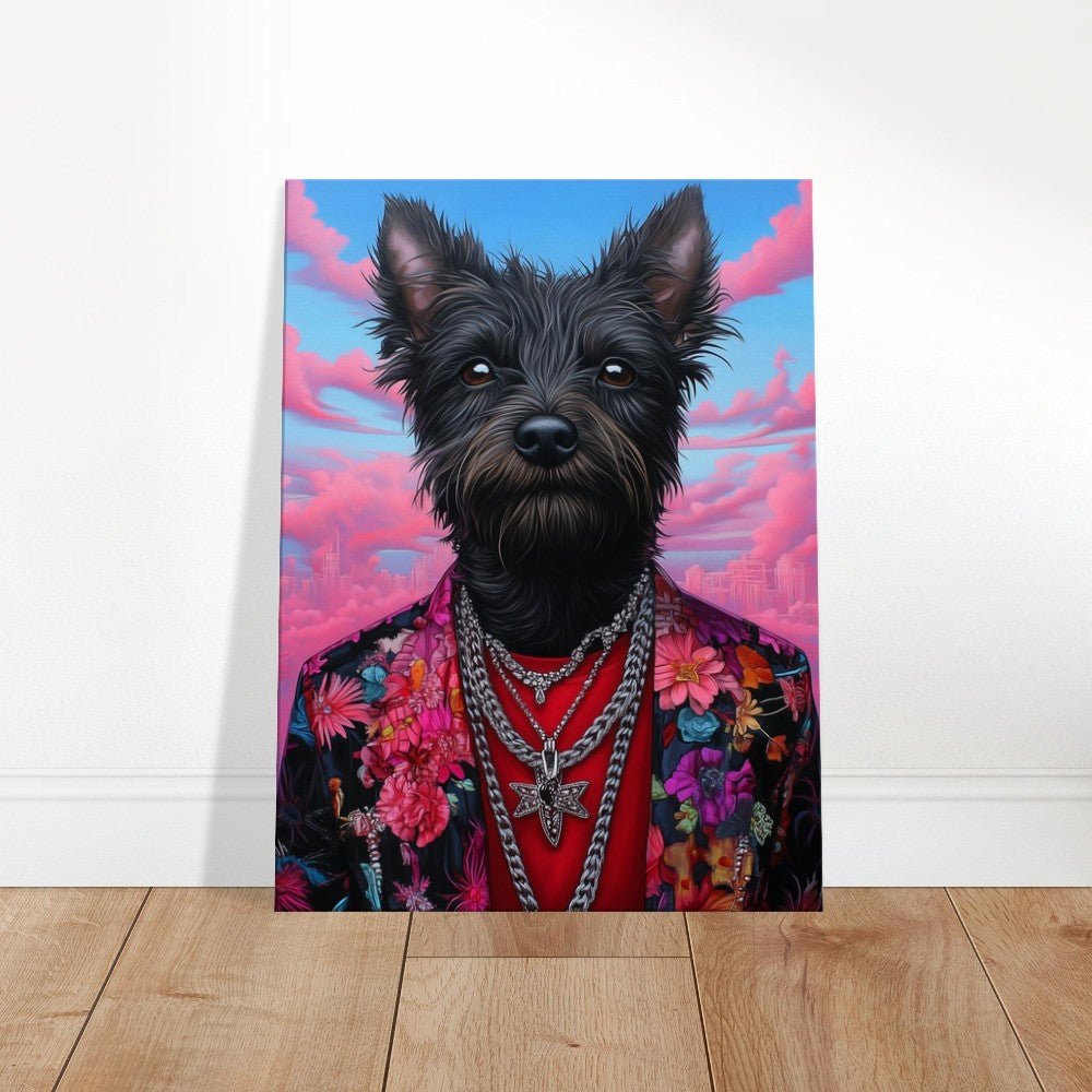 Fashionable Terrier Canvas - ROMAG Store