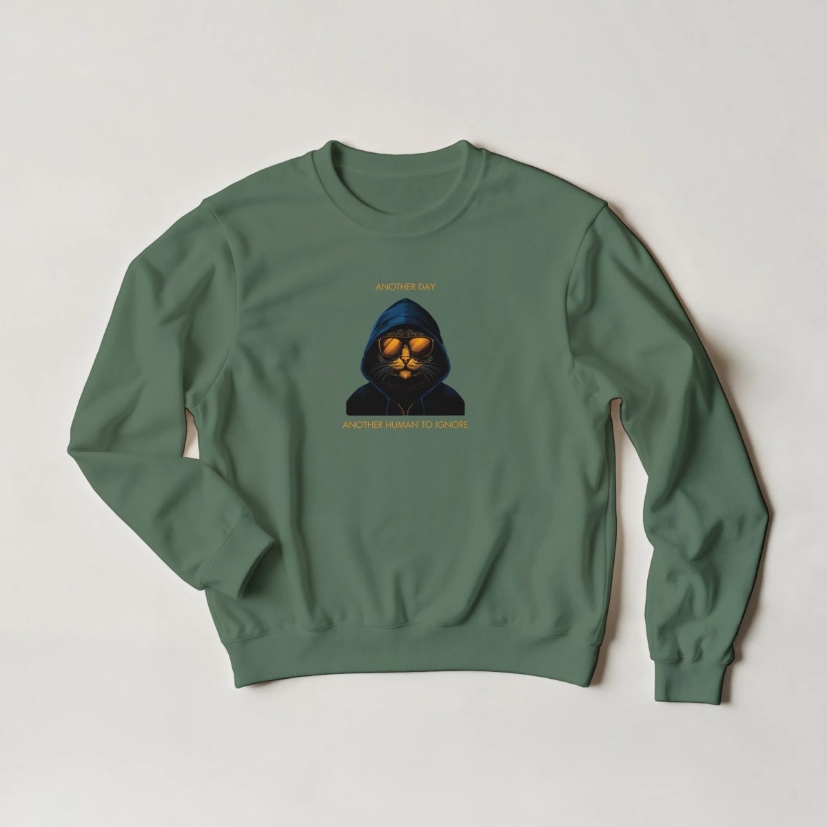 Hooded Cat Sweatshirt - ROMAG Store