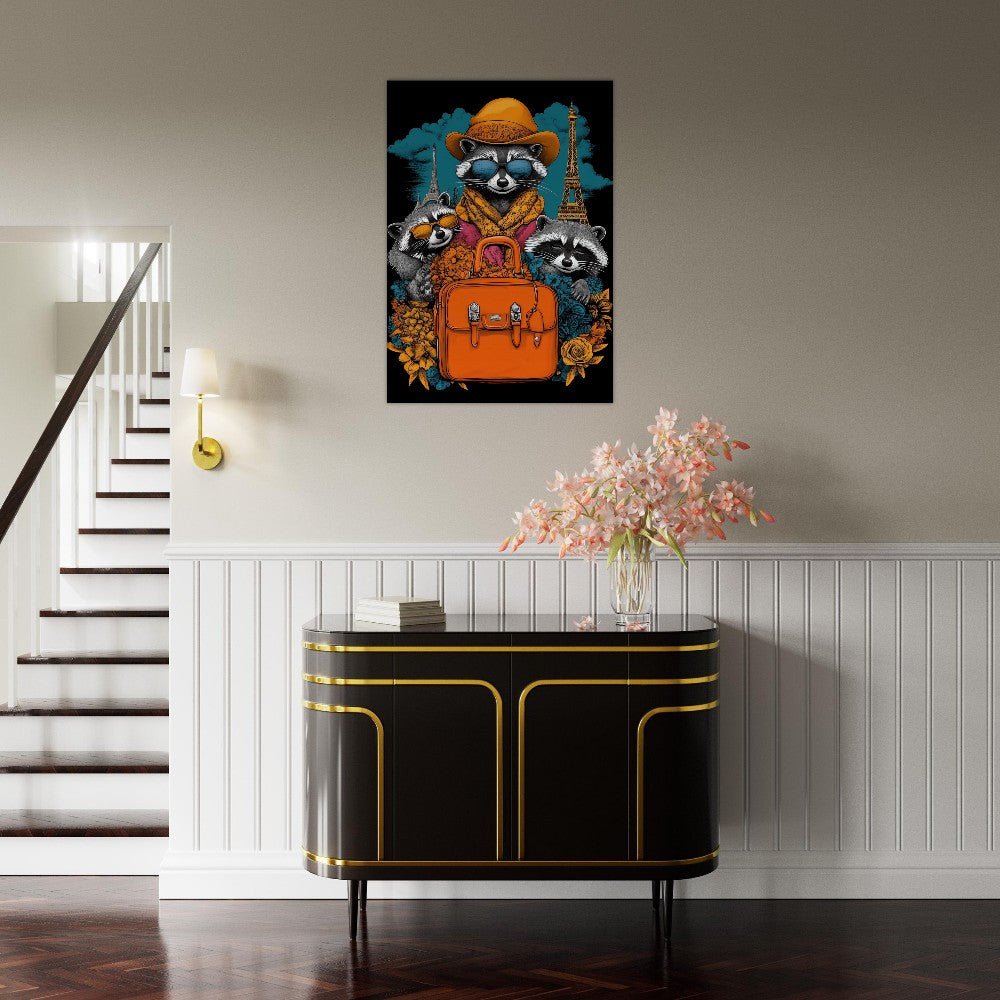 Raccoon Fashion Canvas - ROMAG Store