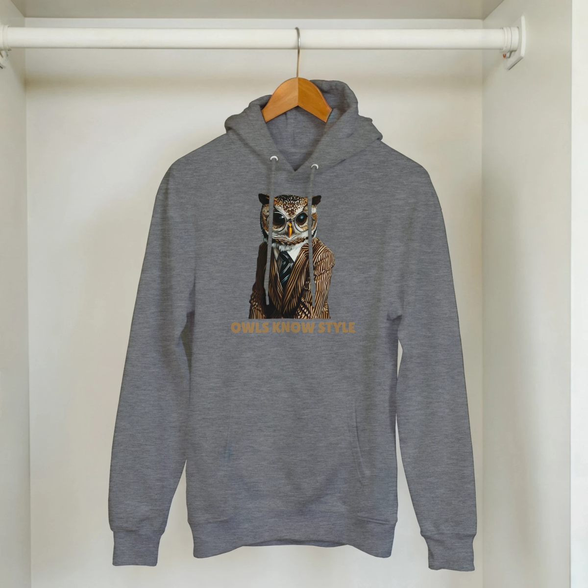 Sophisticated Owl Style Hoodie - ROMAG Store