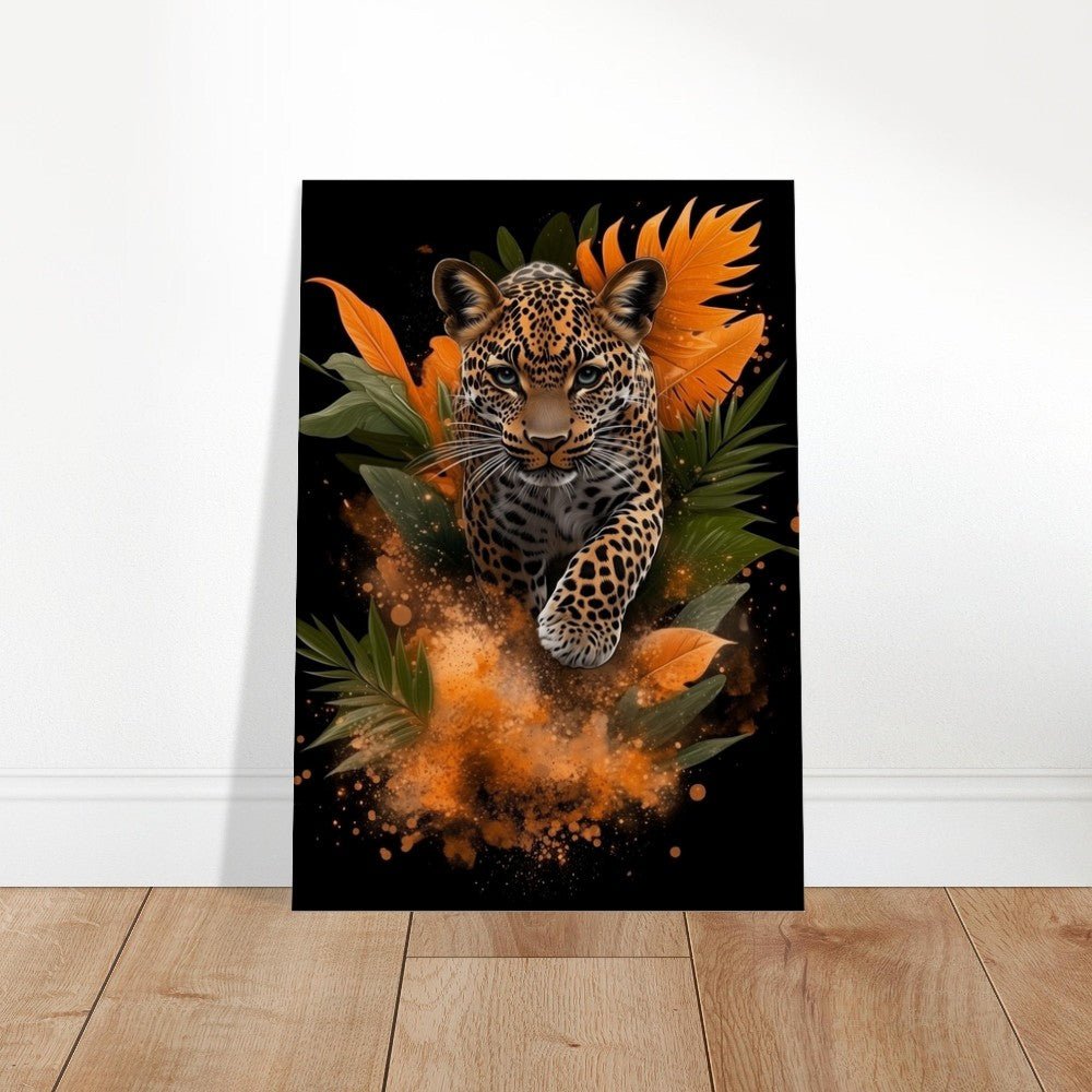 Leopard Jungle Canvas Art - ROMAG Store
