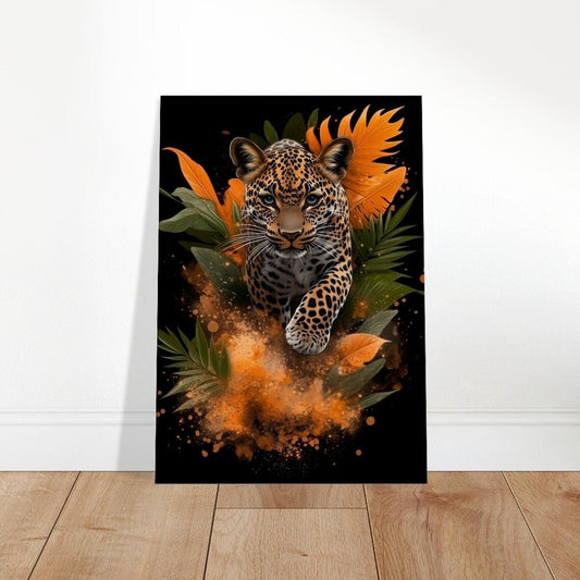 Leopard Jungle Canvas Art - ROMAG Store