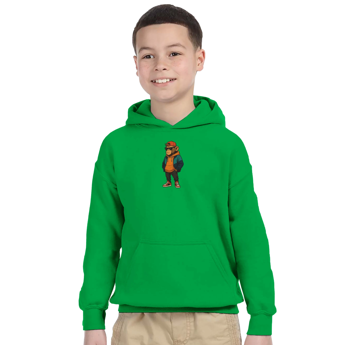 Cool Monkey Kids Hoodie - ROMAG Store