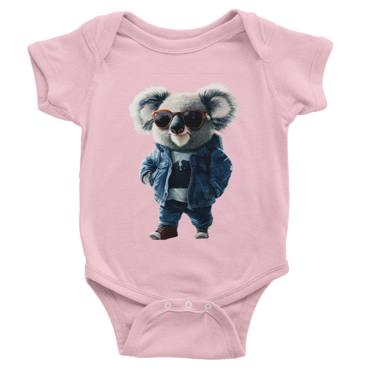 Cool Koala Street Style Baby Short Sleeve Bodysuit - ROMAG Store