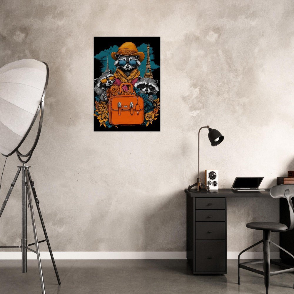 Raccoon Fashion Canvas - ROMAG Store