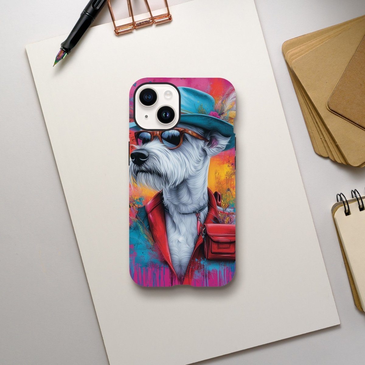 Chic Pooch Dressed iPhone Tough Case - ROMAG Store