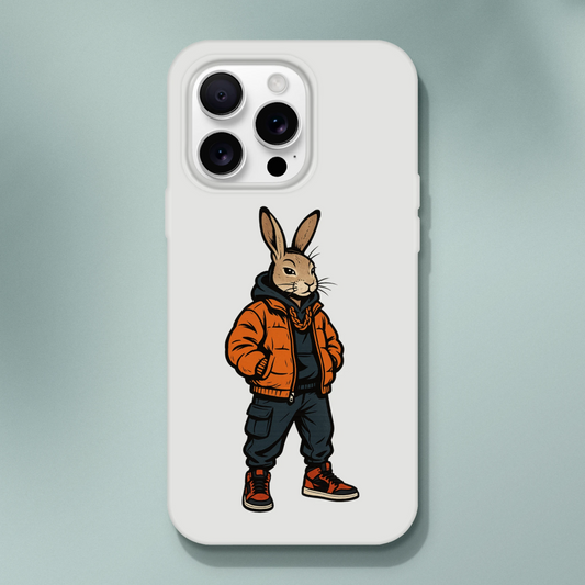 Cool Rabbit Streetwear iPhone Flexi Case - ROMAG Store