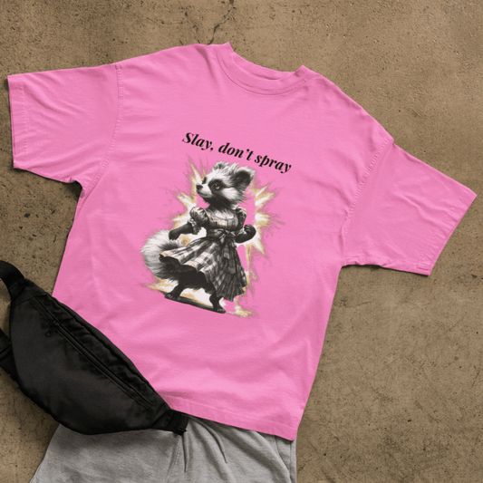 Slay don't spray T-shirt - ROMAG Store