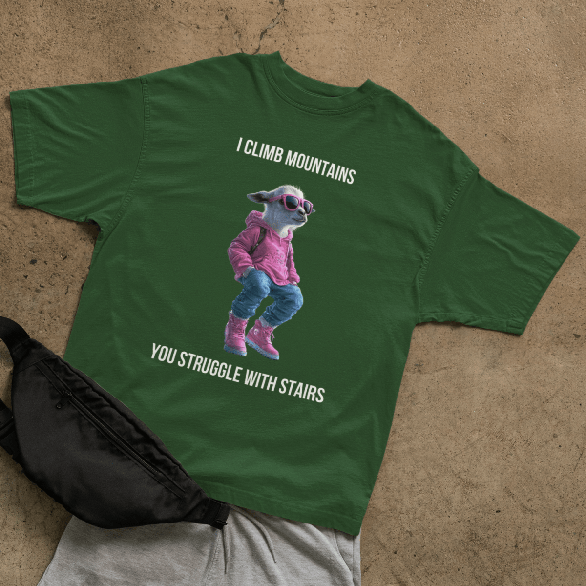 I climb mountains T-shirt - ROMAG Store