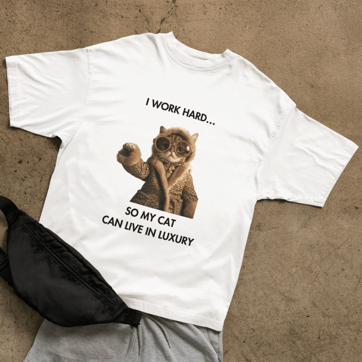 Work hard T-shirt - ROMAG Store