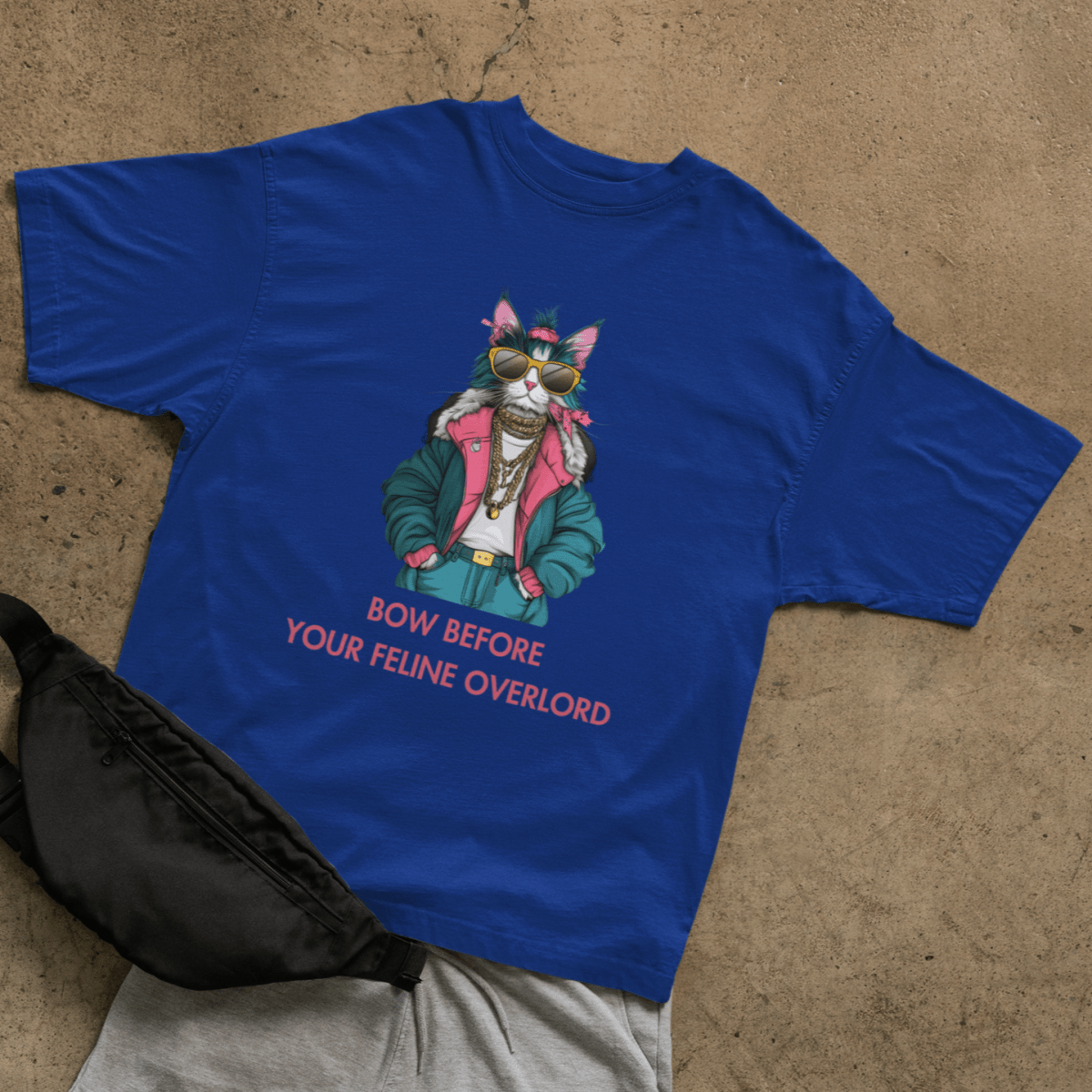 Feline Overlord T-shirt - ROMAG Store