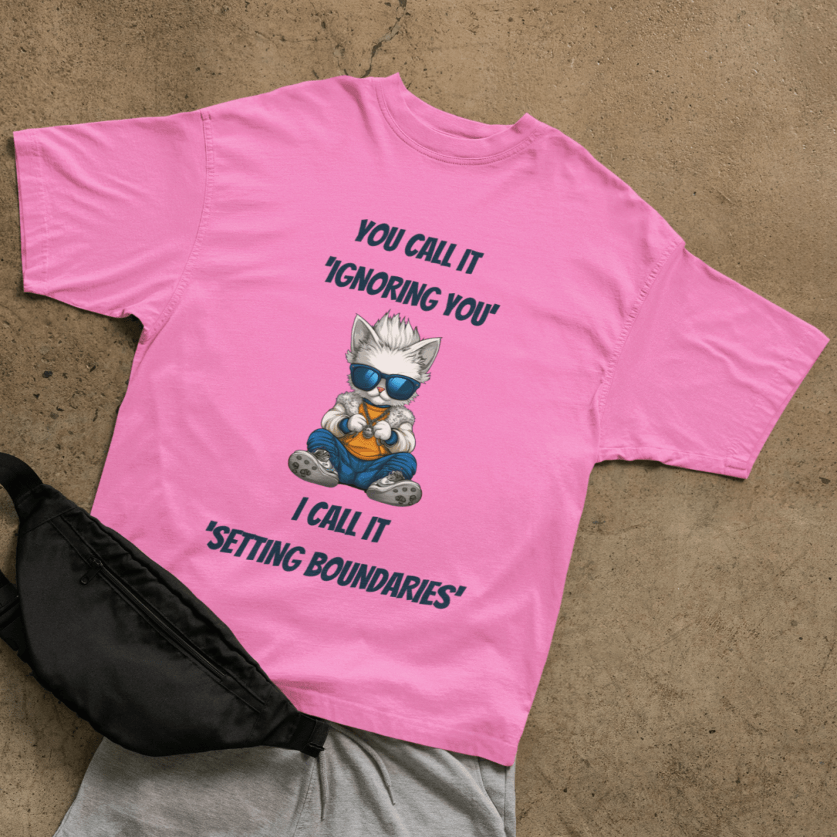 Setting boundaries T-shirt - ROMAG Store