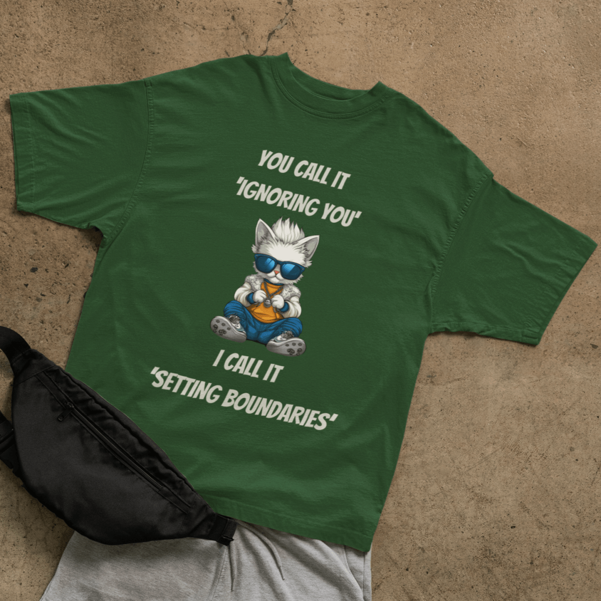 Setting boundaries T-shirt - ROMAG Store