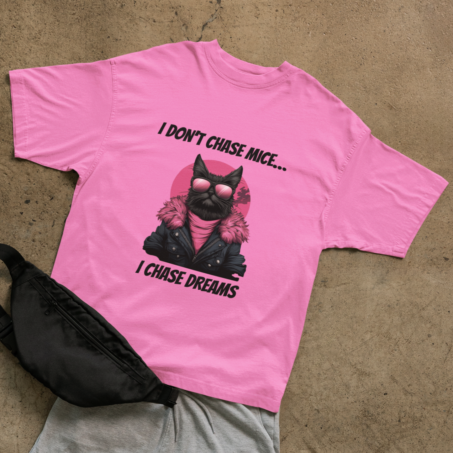 I don't chase mice T-shirt