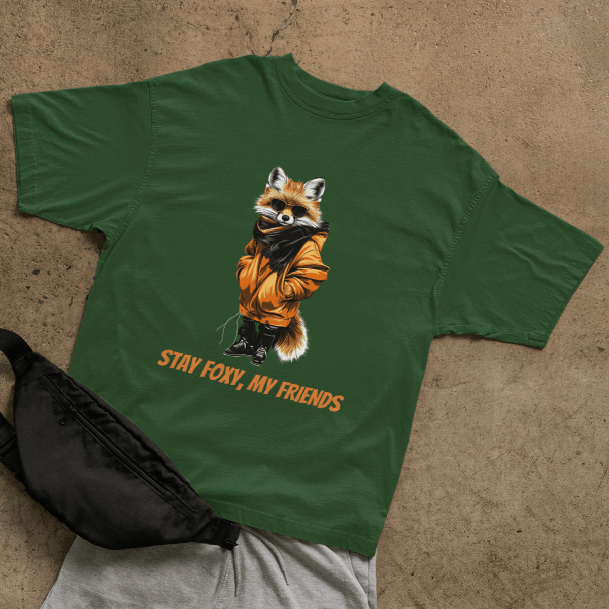 Stay foxy T-shirt - ROMAG Store
