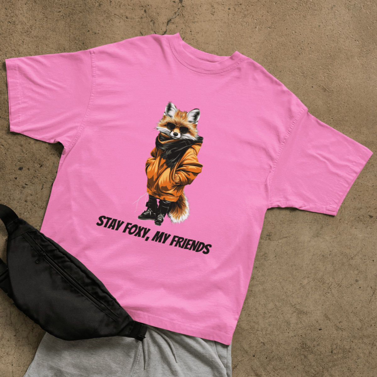 Stay foxy T-shirt - ROMAG Store