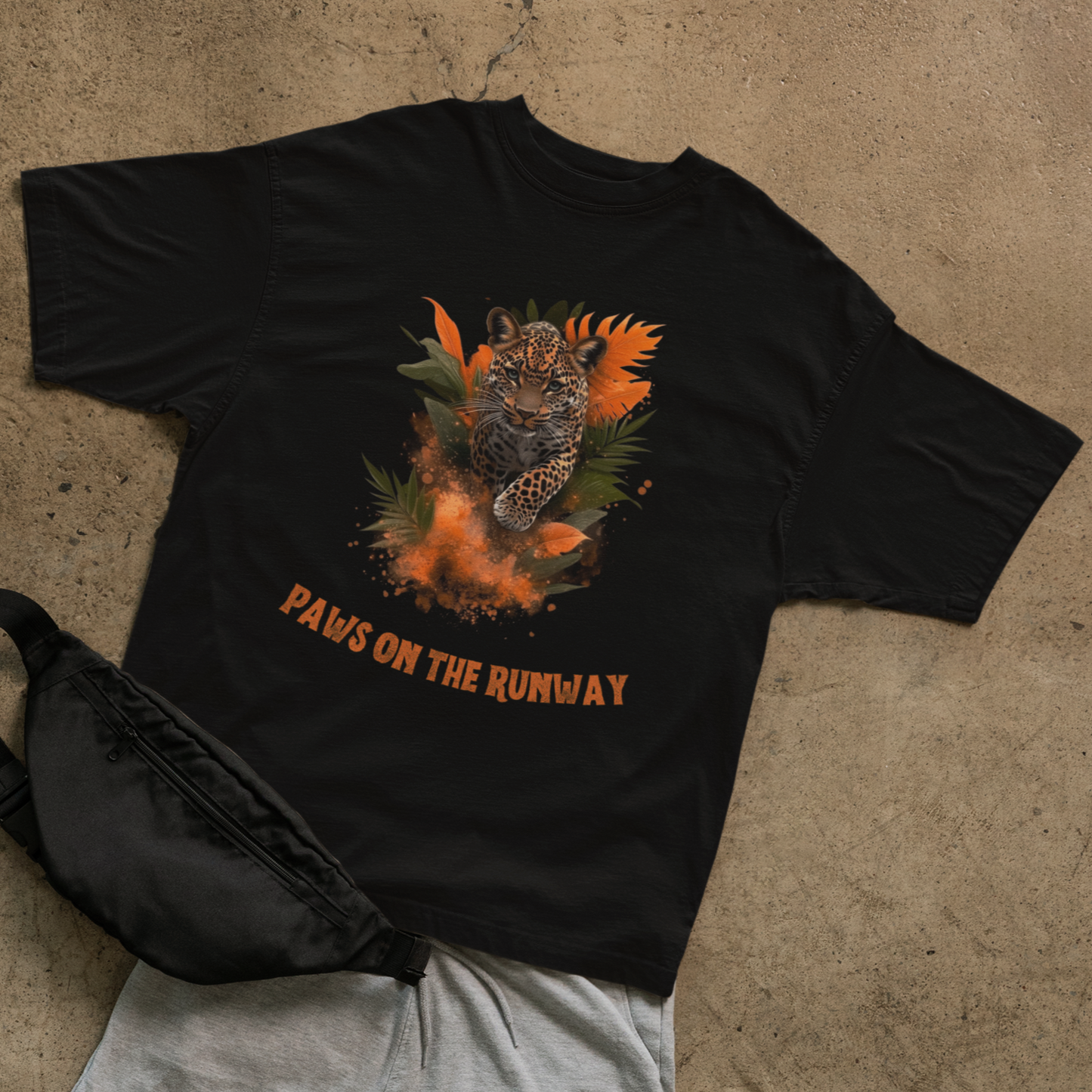 Paws on the runway T-shirt