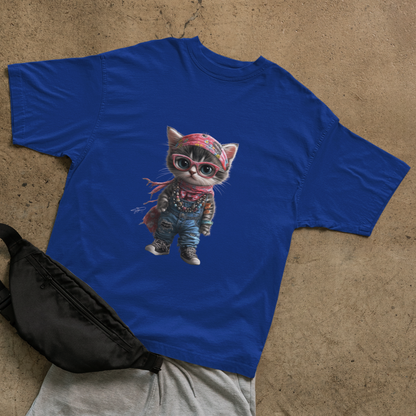 Girl Cat T-shirt