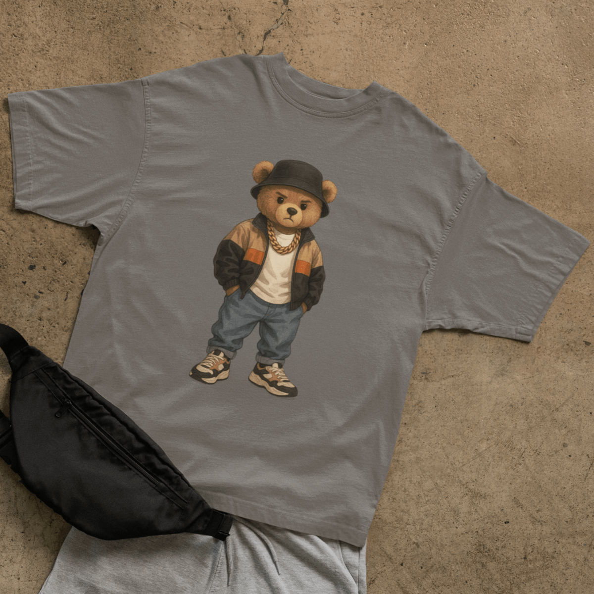 Street Bear T-shirt - ROMAG Store