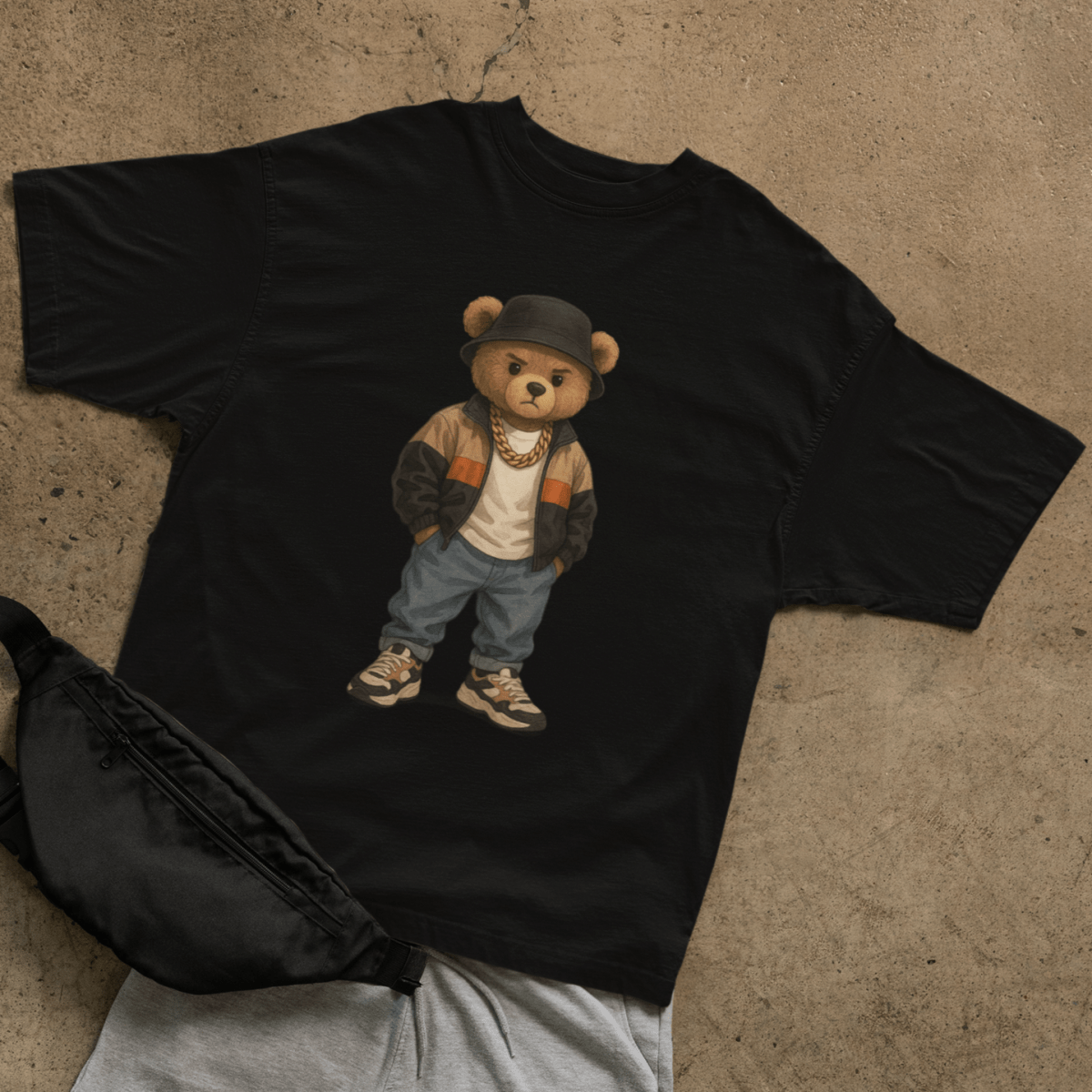 Street Bear T-shirt - ROMAG Store