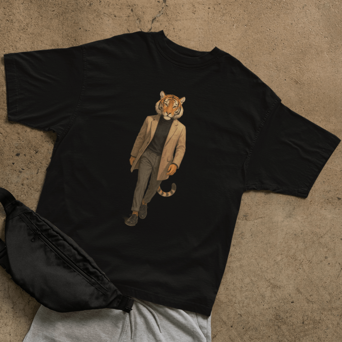 Casual Tiger T-shirt - ROMAG Store