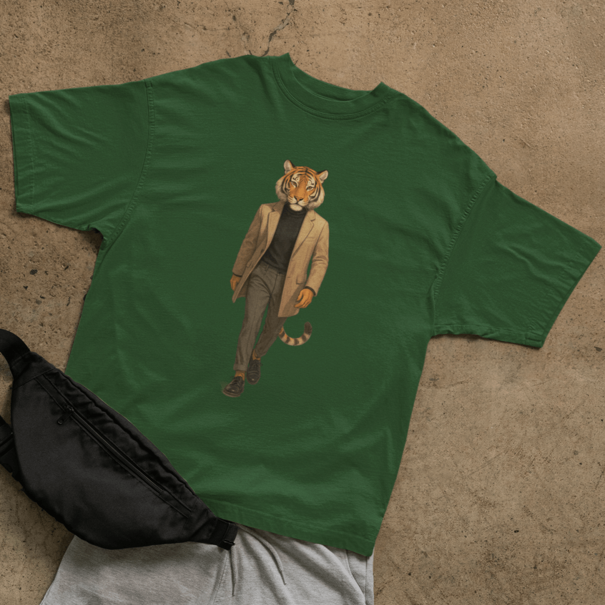 Casual Tiger T-shirt - ROMAG Store