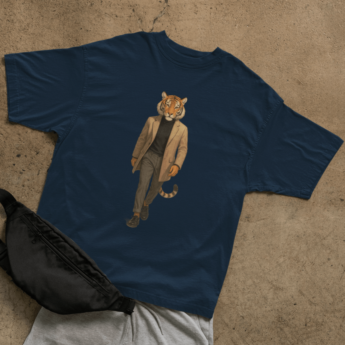 Casual Tiger T-shirt - ROMAG Store
