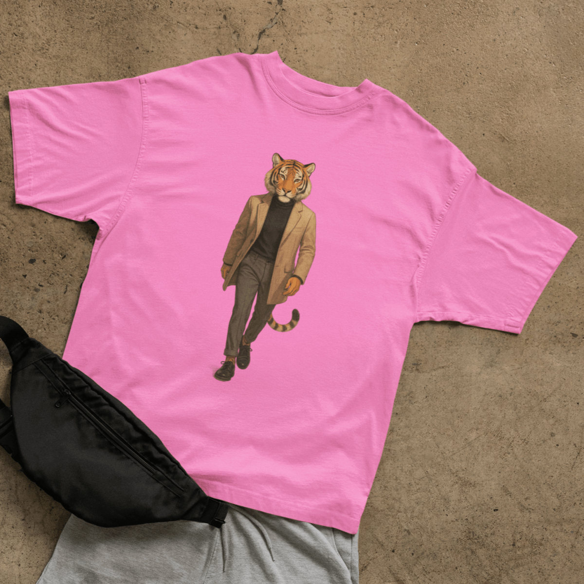 Casual Tiger T-shirt - ROMAG Store