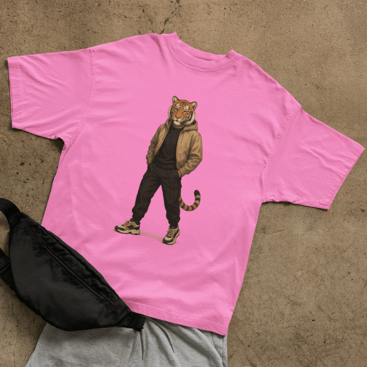 Street Tiger T-shirt - ROMAG Store