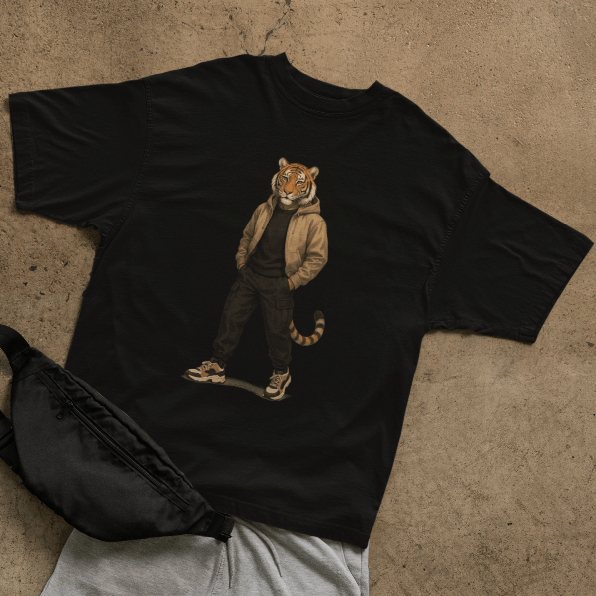 Street Tiger T-shirt - ROMAG Store
