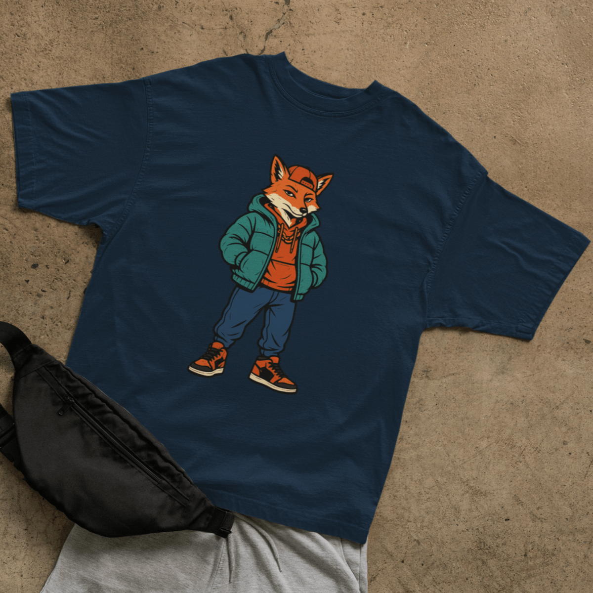 Street Fox T-shirt - ROMAG Store