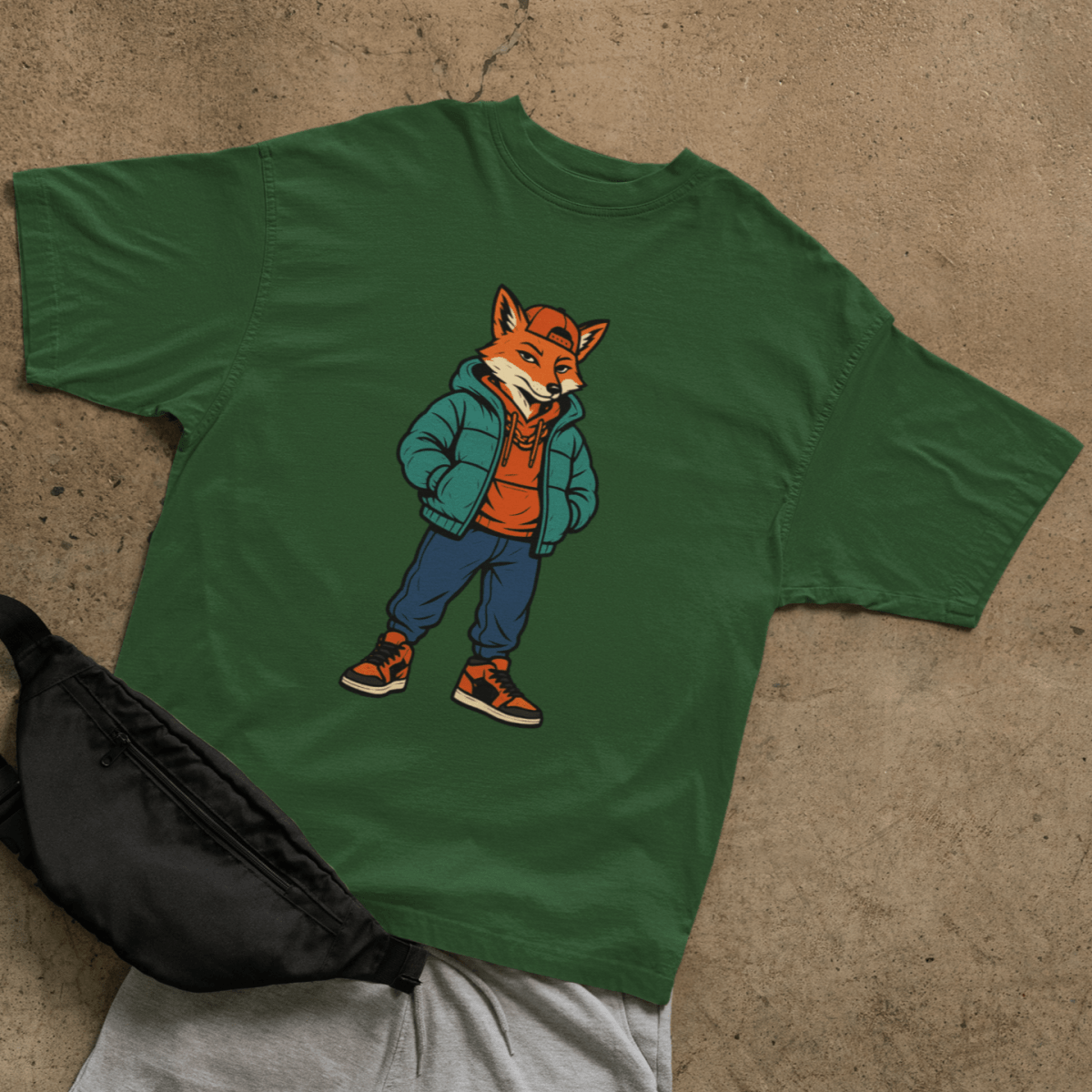 Street Fox T-shirt - ROMAG Store