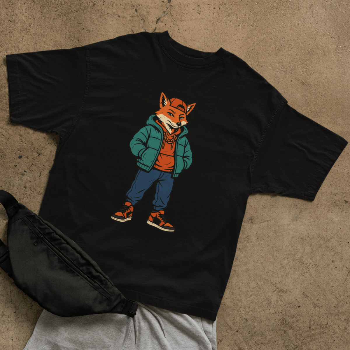Street Fox T-shirt - ROMAG Store