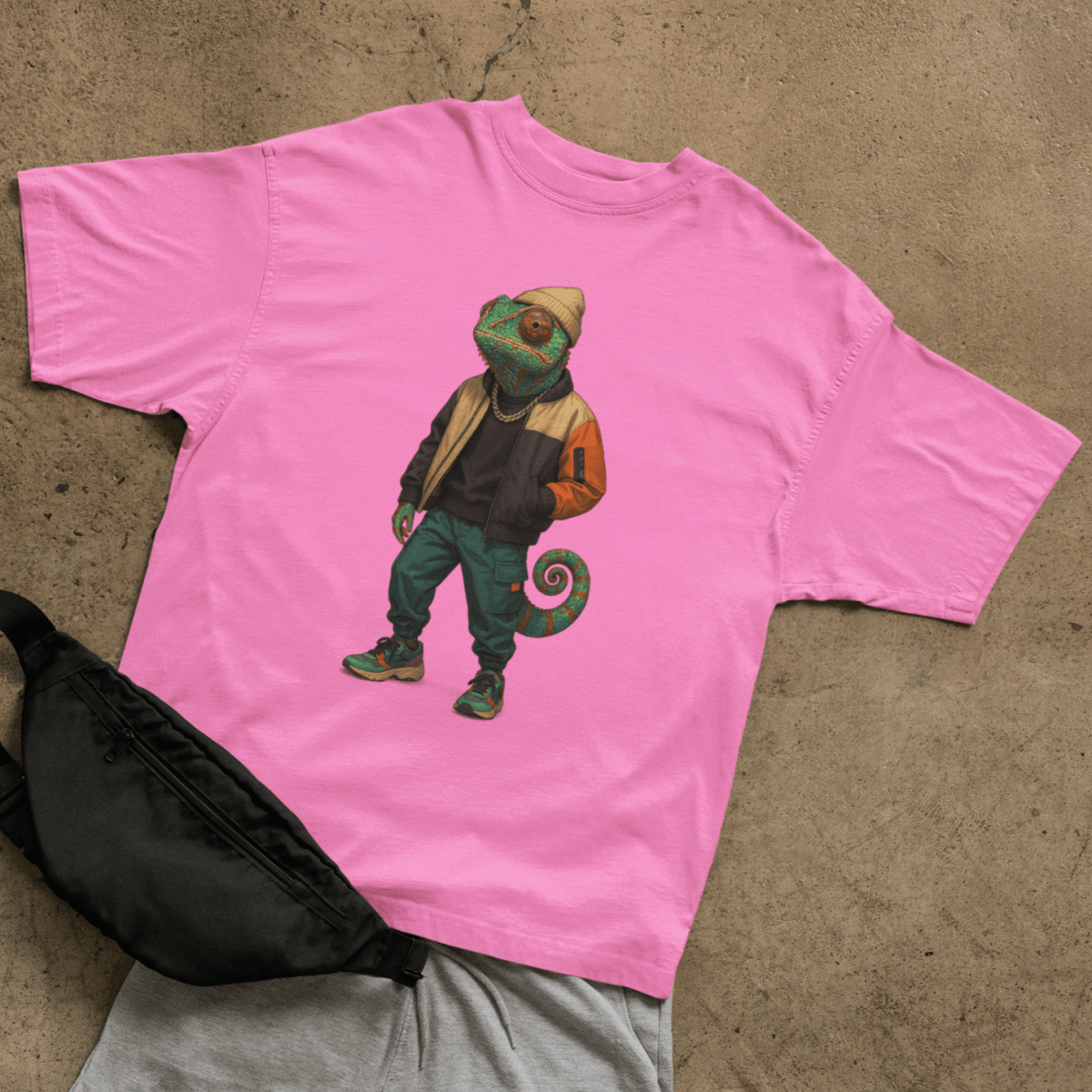 Street Lizard T-shirt - ROMAG Store