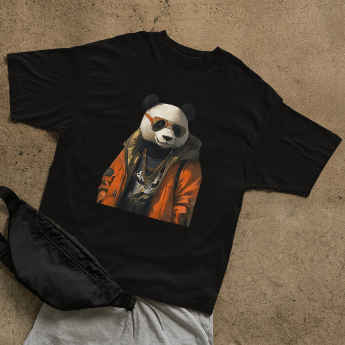 Modern Panda T-shirt - ROMAG Store