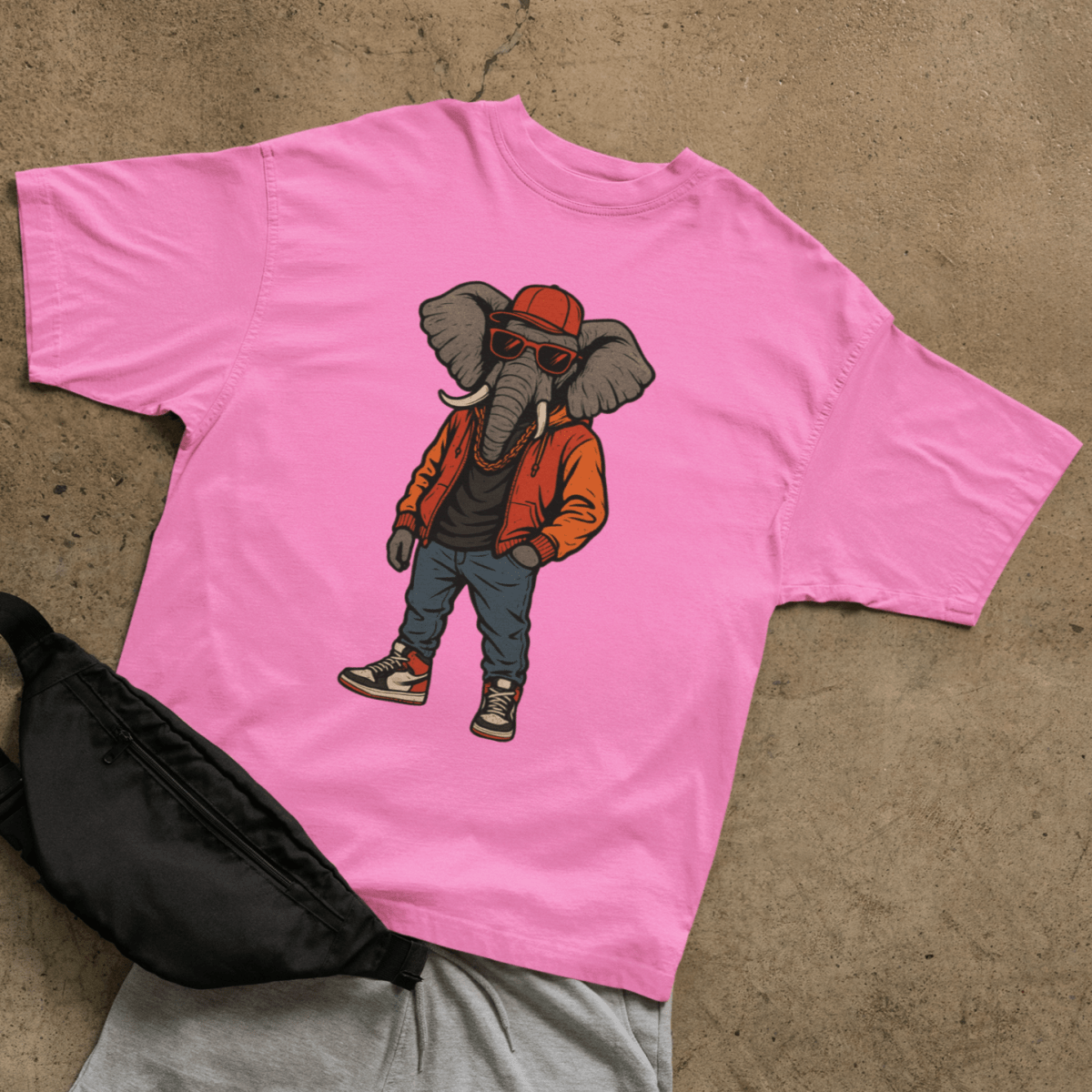Street Elephant T-shirt - ROMAG Store