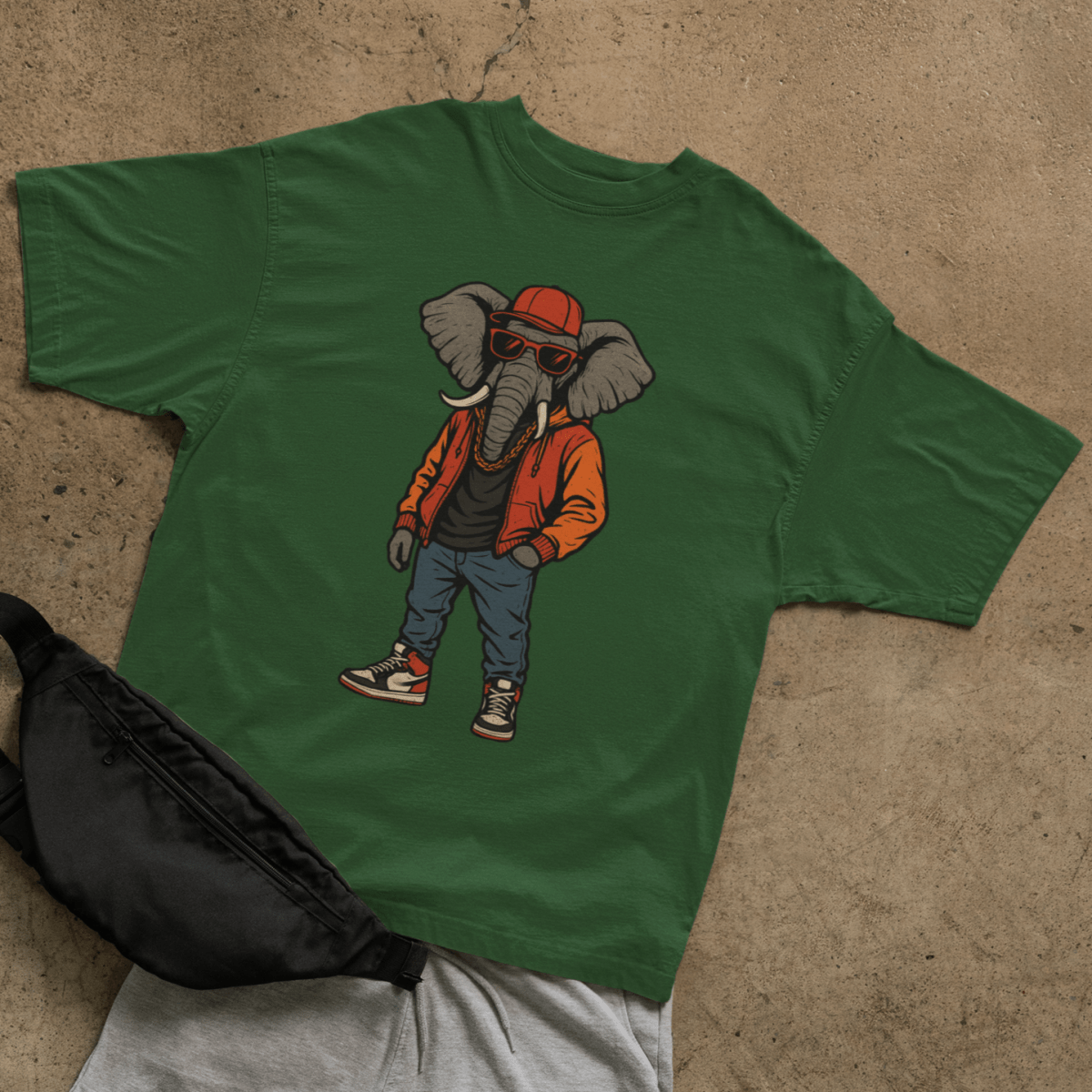 Street Elephant T-shirt - ROMAG Store