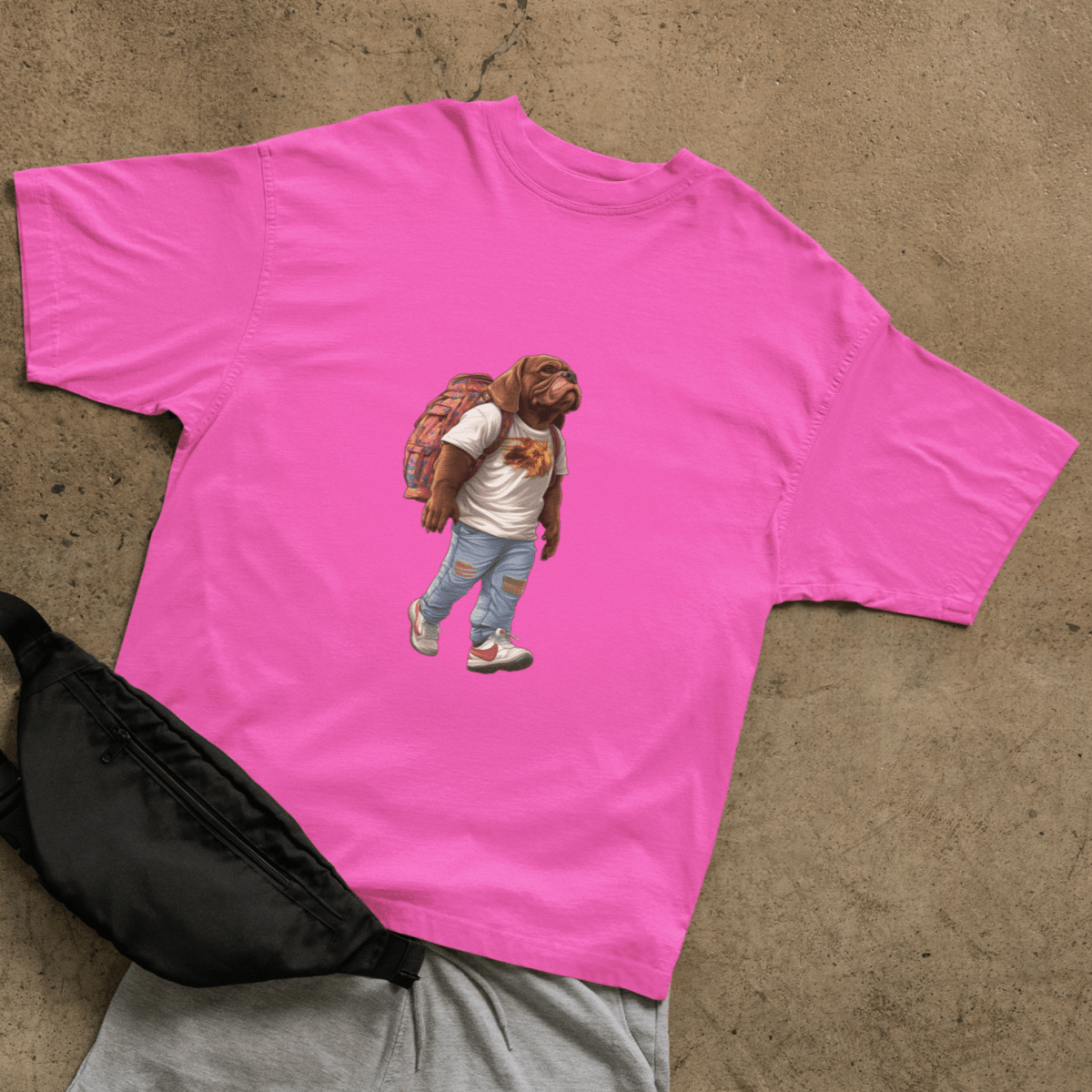 Traveler Dog T-shirt - ROMAG Store