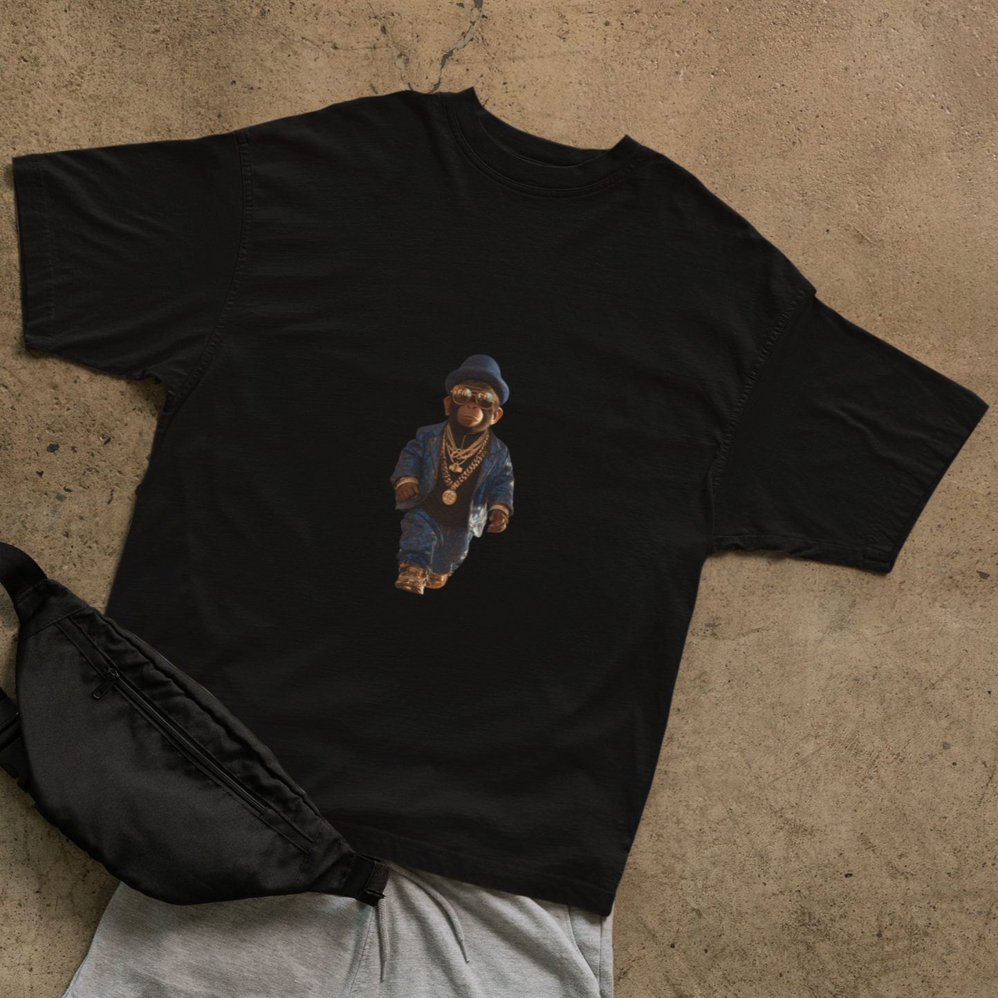 Monkey with attitude T-shirt