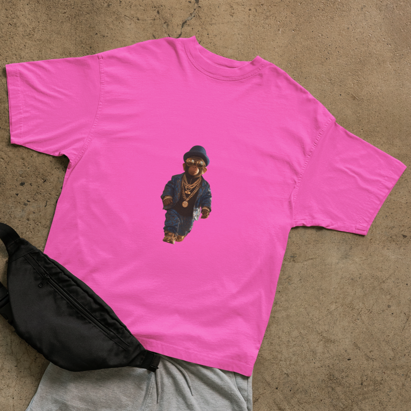 Monkey with attitude T-shirt